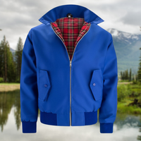 Croft | Men's Classic Harrington Jacket Tartan Lining