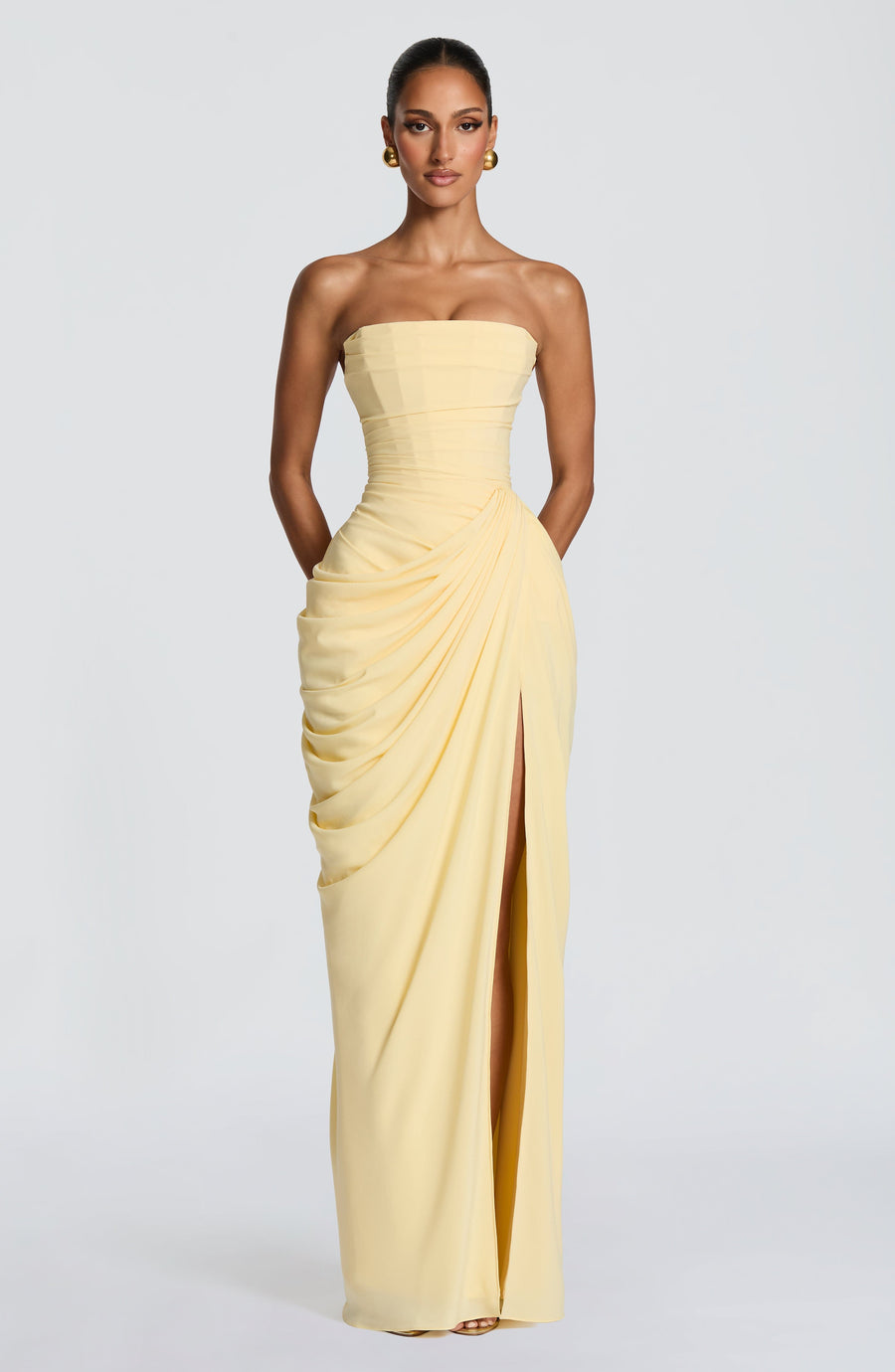 Alouette – Strapless Sculpting Maxi Dress