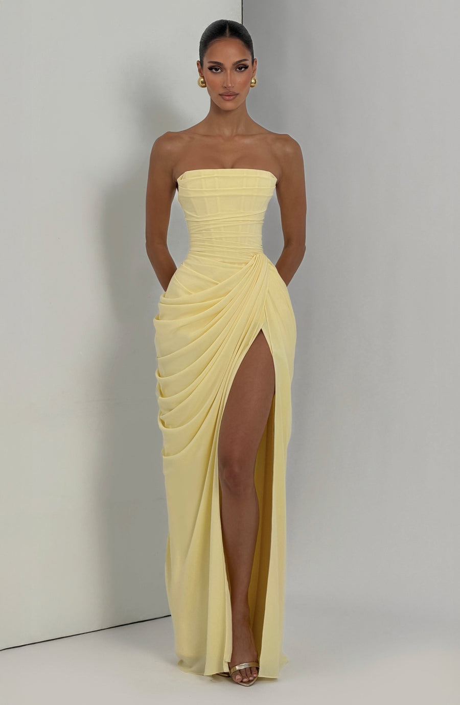 Alouette – Strapless Sculpting Maxi Dress