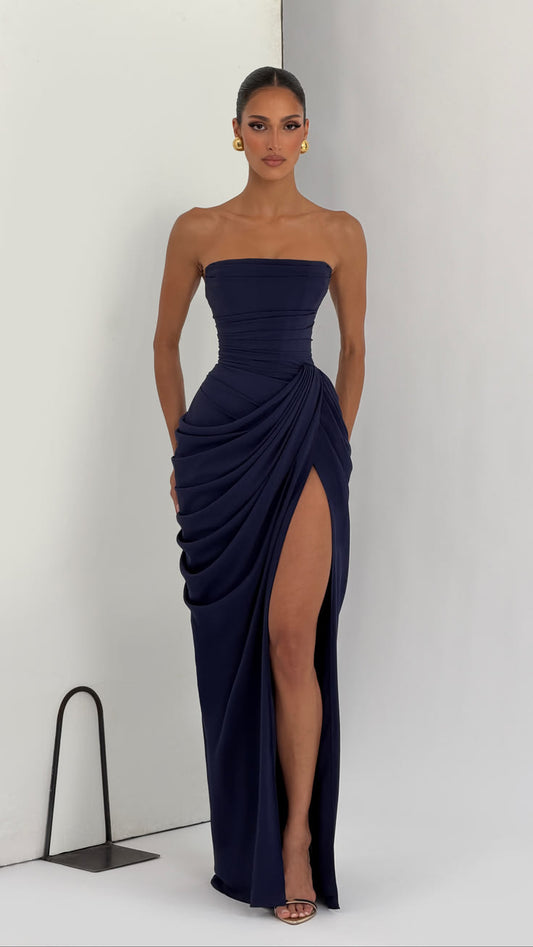 Cyra Maxi Dress Navy
