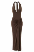 Donatella Maxi Dress Moca