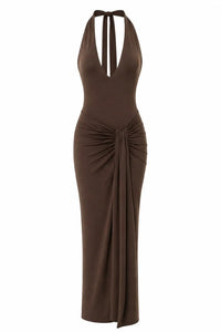 Donatella Maxi Dress Moca