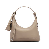 Structured Leather Shoulder Bag - Ivonne