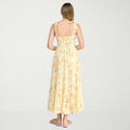 Trixxi Womens Juniors Sweetheart Neck Sleeveless Floral A Line Dress