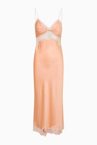 Orianna Silk Blend Maxi Slip Dress