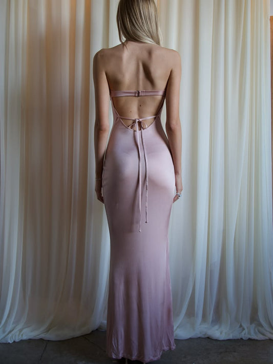 Bloom Dress IN Mauve Large