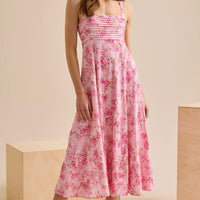 Altar'd State Dress Altar'd State Pink Floral Maxi Dress Color: Pink