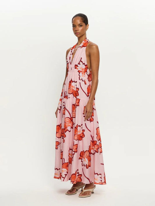 Kivari Lani Halter Maxi Dress - Lani