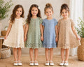 Vintage Lace Crochet Dress Pattern Pdf, Heirloom Toddler Summer Dress,