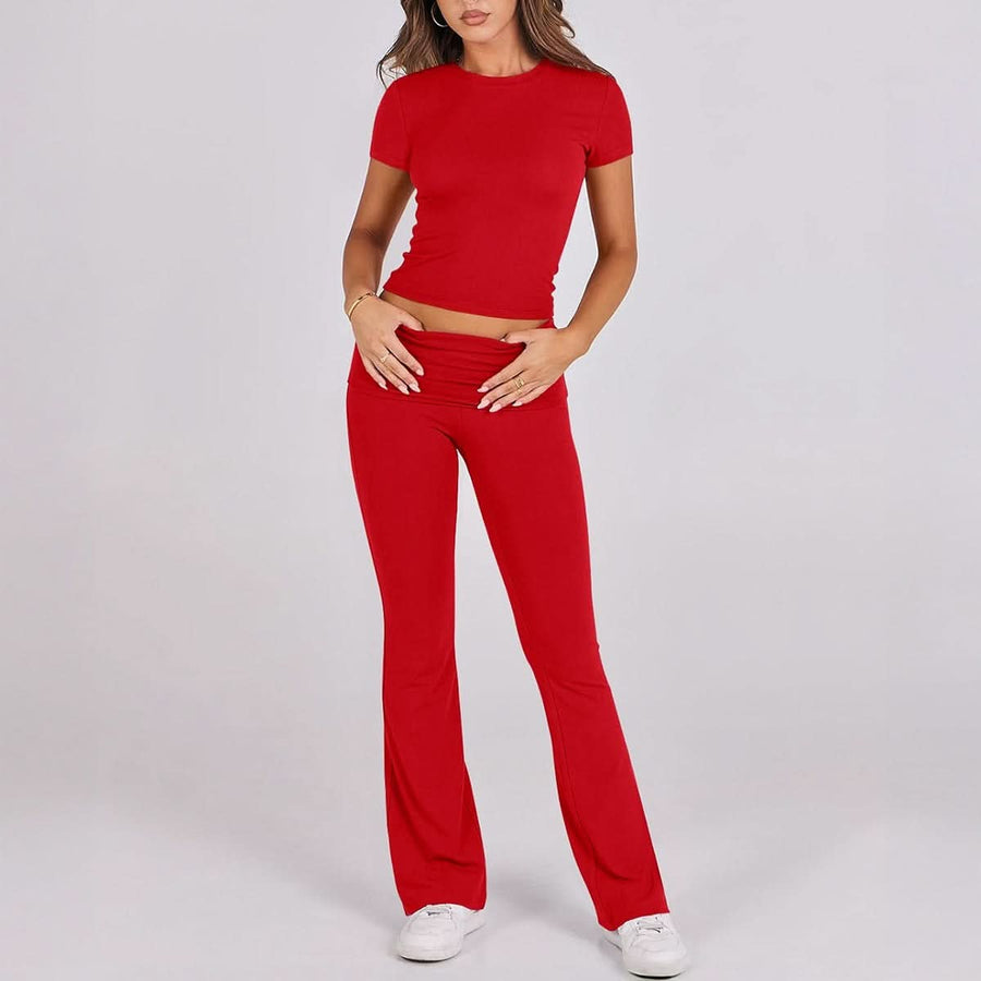 ELODY | 2 PIECE SET Red