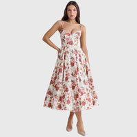 Jane | Elegant Maxi Dress Floral