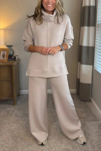 Quinn – Casual Turtleneck Two-Piece Set