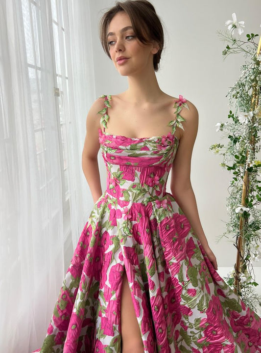 Spring Jacquard Gown