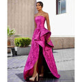Ball Gown A Line Evening Gown Elegant Dress Formal Wedding Floor
