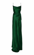 Elegant Mermaid Spaghetti Straps Green Prom Dress