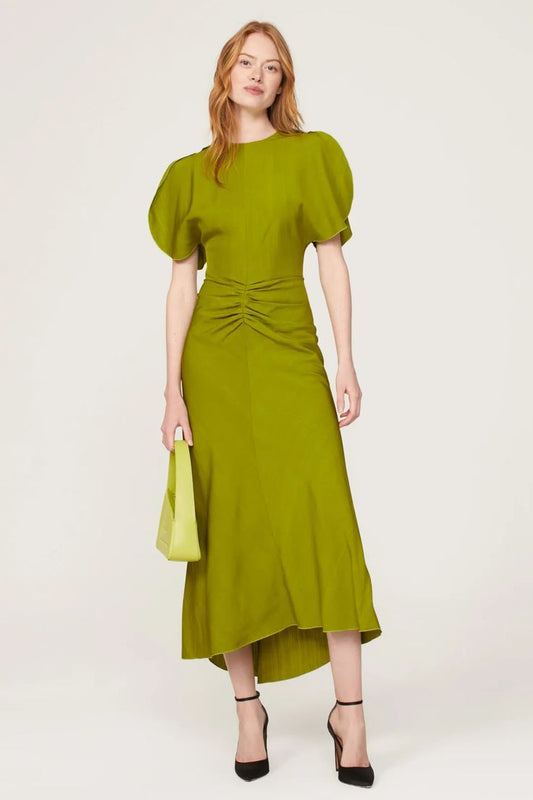 Gathered Waist Dress