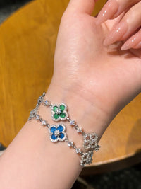 Green Cleef Bracelet