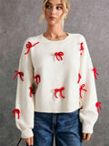 Brynja Bow Detail Knit Sweater