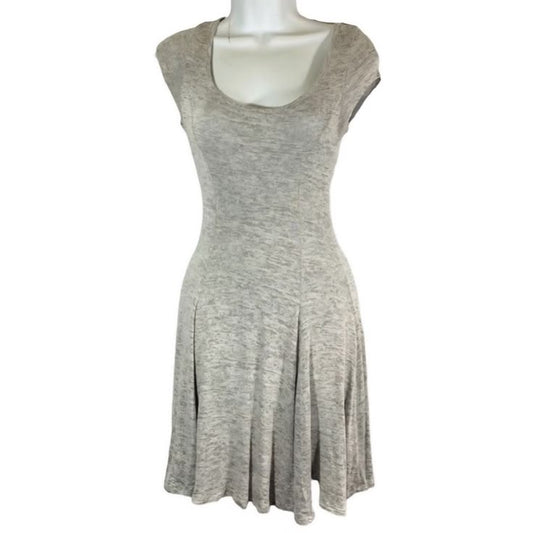 Sperry Dress Acemi Dress Heather Grey Scoop Neck Cutout Back Med