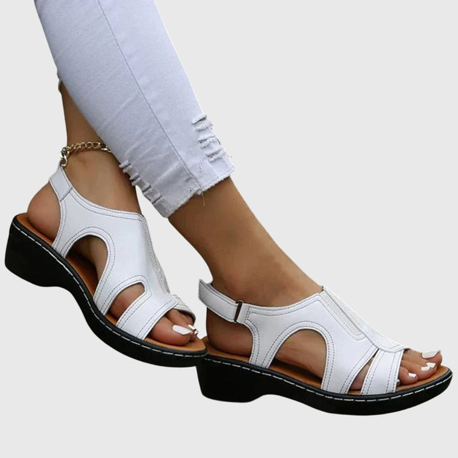 Celeste - Orthopedic Sandals White