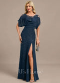 Dareen Pleated Chiffon Maxi Evening Dress JJ's House