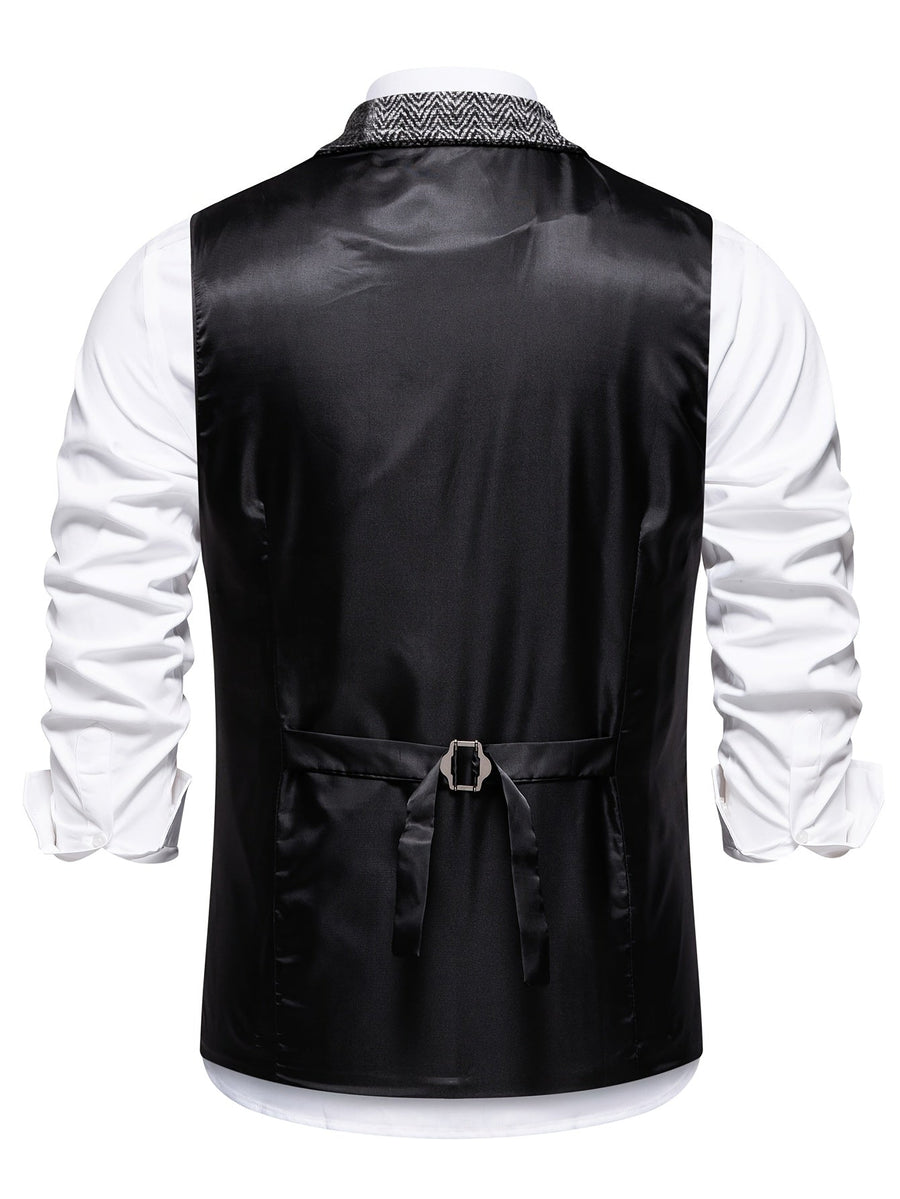 Zachariah - Classic Patchwork Gilet for Men