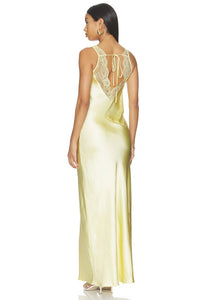 Penelope Satin Maxi Dress