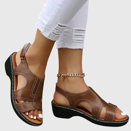 Celeste - Orthopedic Sandals Brown