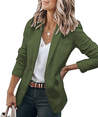 Daphne | Women's Open Front Tailored Blazer