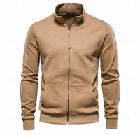 Daxton | Men's Full Zip Stand Collar Sweatshirt Jacket