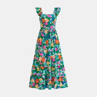 Dowerme Summer Dress For Women 2026 Casual Ruffle Smocked Tiered A