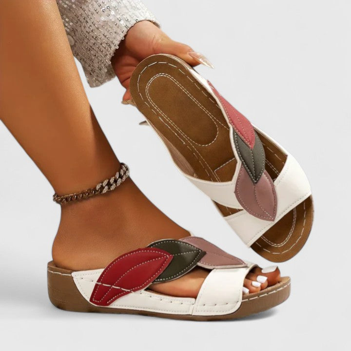 Bonnie | Orthopedic Sandals White