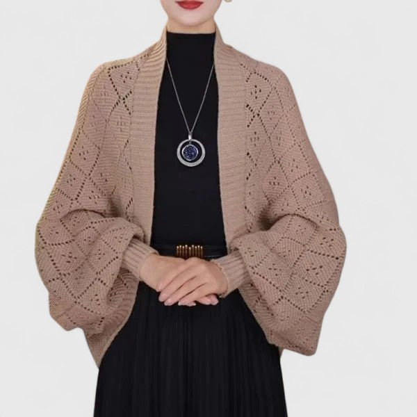 Elyzianne | Elegant Cardigan Khaki