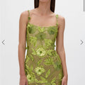 Rachel Gilbert Dress Rachel Gilbert Pierre Mini Dress Color: Green
