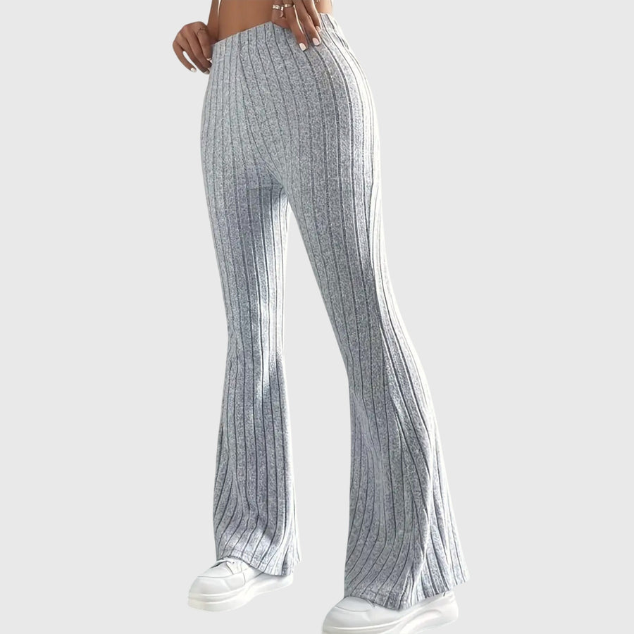 Jennifer - Elegant Trousers Gray