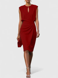 Lisandrah | Sophisticated Dress Red