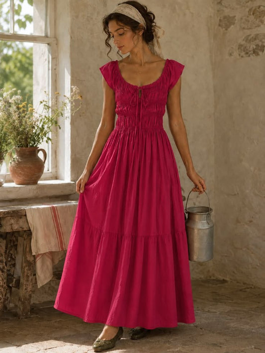Ciao Lucia Dress Nwt Ciao Lucia Lauretta Maxi Pink Cottagecore