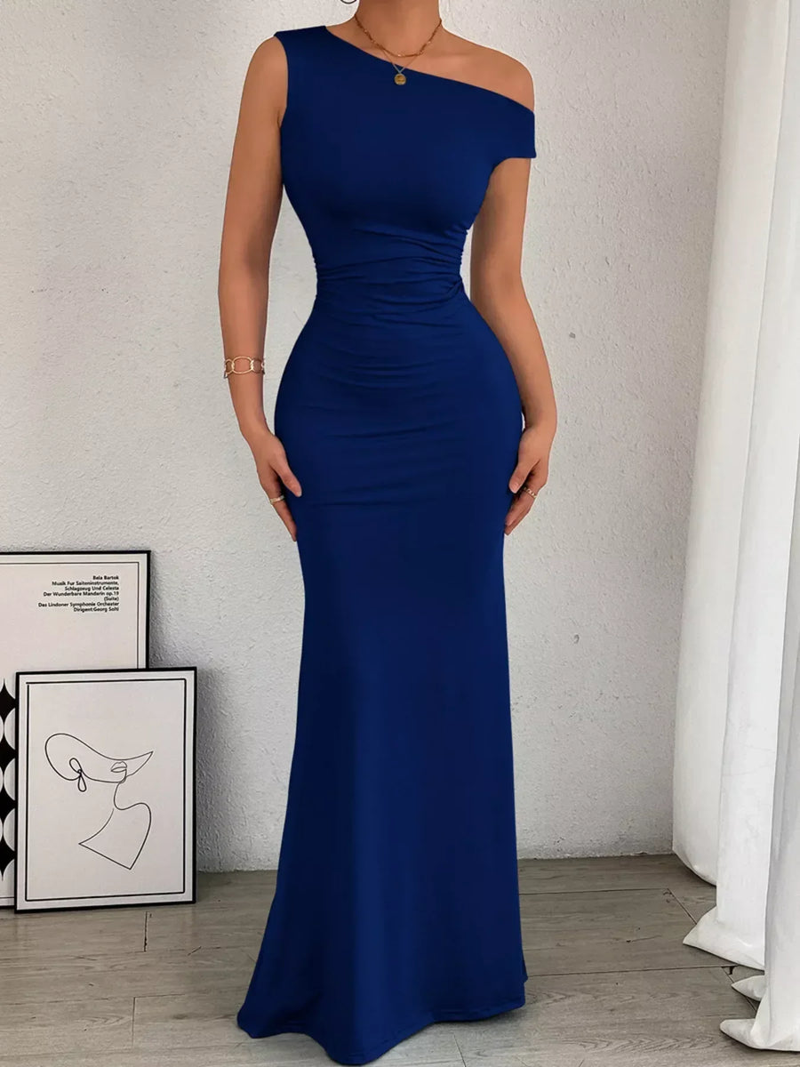 Sienna Ruched Maxi Dress