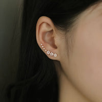 Rhoswen – Timeless Floral Earrings
