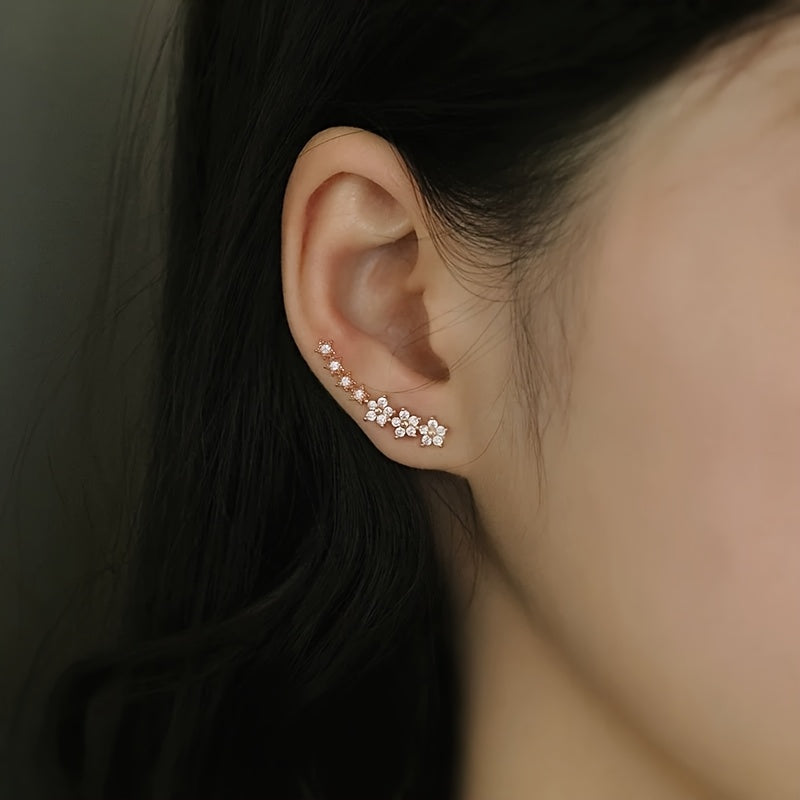 Rhoswen – Timeless Floral Earrings