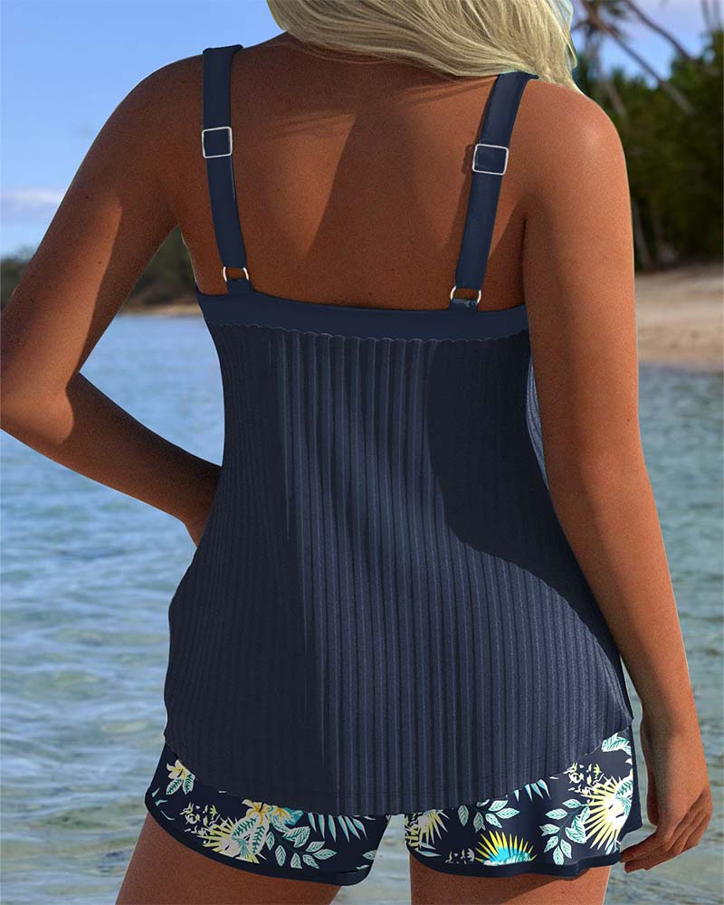 Jonquil - Two-Piece Striped Tankini