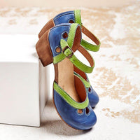 Aoife – Orthopedic Low-Heel Sandals