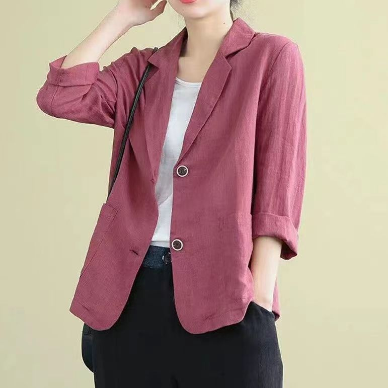 Delphine | Women's Tailored Long Sleeve Blazer