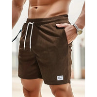 Denvir | Men's Casual Drawstring Shorts with Pockets