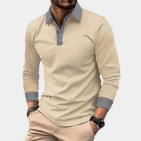 Devereux | Men's Long Sleeve Slim Fit Polo Shirt