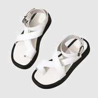 Tess | Orthopedic Sandals White