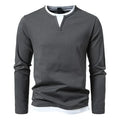 Andrew - Premium Long-Sleeved T-shirt in Combed Cotton