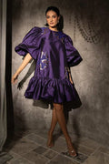 Vidhi Wadhwani Seher Floral Applique Work Dress Aza Fashions