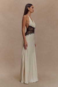 Dinah Lace Maxi Dress Black