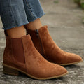 Dorothea | Women's Brown Ankle Boots